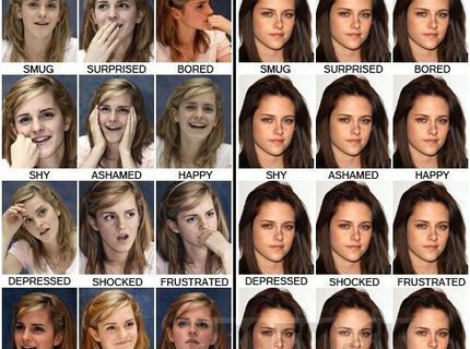 Dve krásne celebrity a ich výraz na tvári :D :D