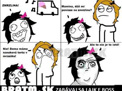 Zmrzlina vs. nanuková torta :D :D