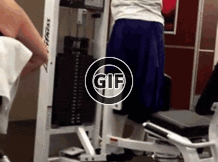 BRATM GIF: Cvičenie si treba užívať :D