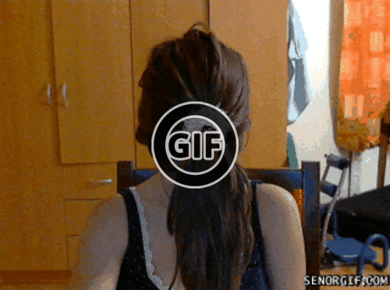 Aj takto sa robí účes :D