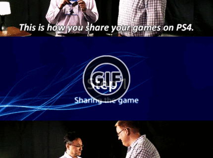 BRATM GIF: Ako sa zdiela hra na PS 4 :D