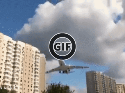 BRATM GIF: Super nízky prelet :D