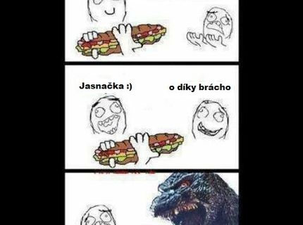 Kámo dáš mi kusa?:D Tvrdé pravidlo divočiny:D