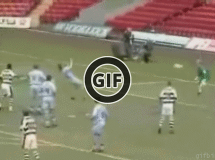 BRATM GIF: Úžasne nečakaný gól ! :D