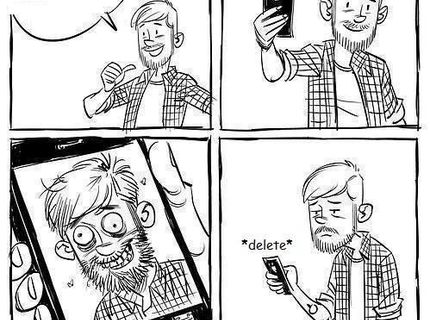 Ten moment, keď si chcem spraviť novú profilovku :D