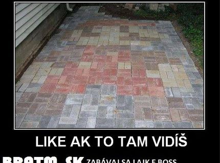 Vidíš to tam aj ty ? LIKE :D