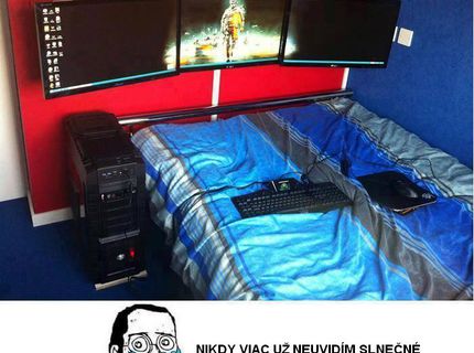 Ak by vaša izba vyzerala takto, nikdy viac by ste nevideli slnečné lúče  :D