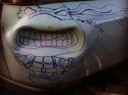 Originálny spôsob maskovania :D