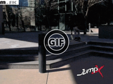 BRATM GIF: Aj s kolobežkou sa to dá :D