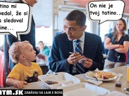 Obama a jeho obľúbená činnosť :D