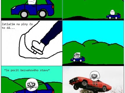 Aj vy máte radi tento pocit, alebo sa radšej tomu vyhýbate ? :D