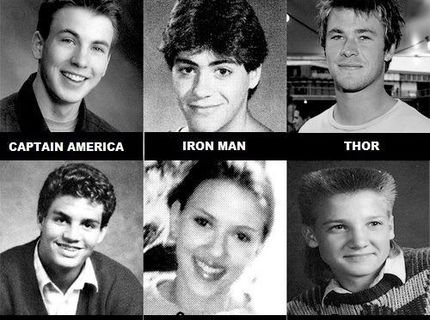 Naši superhrdovia v mladosti :D