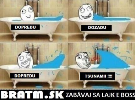 Obľúbená činnosť vo vani :D