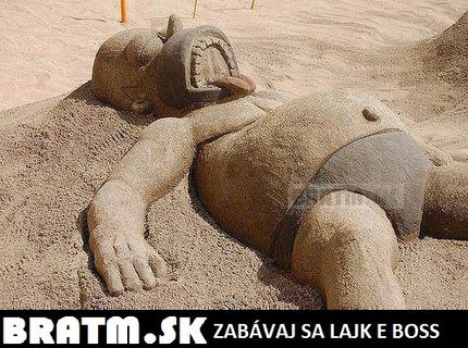 Super plážové umenie :D