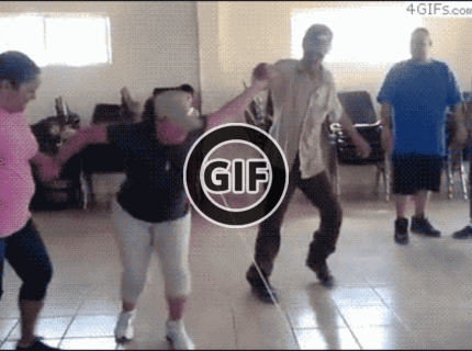 BRATM GIF: Učiť sa tanečné kroky je tak jednoduché :D