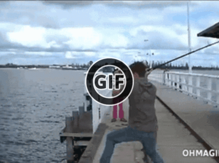 BRATM GIF: Rybári ! stalo sa vám už niečo podobné ? :D
