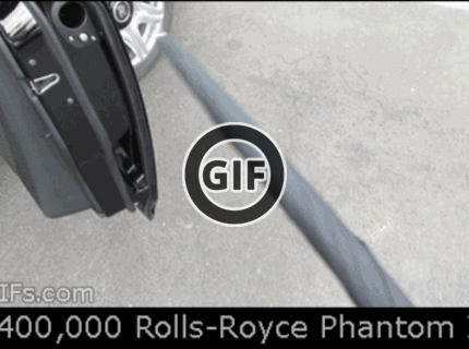 BRATM GIF: Luxusné ...dáždnik vo dverách :D