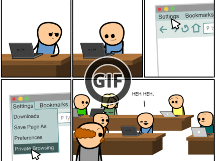 BRATM GIF: Ako obísť školský IT systém :D