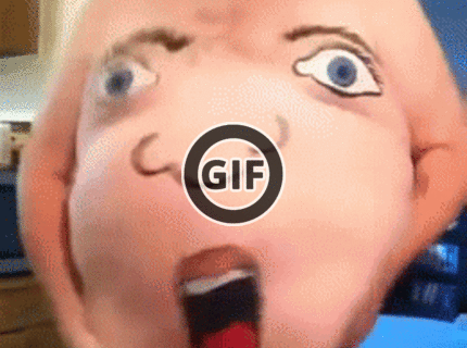 BRATM GIF: Tučná tvár :D