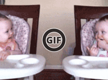 BRATM GIF: Rozkošné dvojičky :D