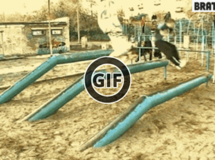 BRATM GIF: Cool parkour :)