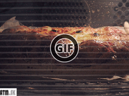 BRATM GIF: Pizza.. mňaaaam :D