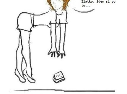 Ako sa správam,keď mi niečo spadne :D