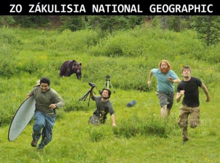 Niečo zo zákulisia National geographic :D
