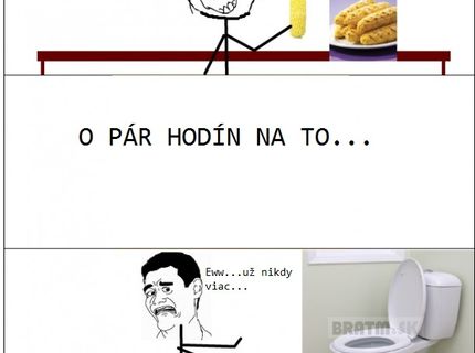 Kukurica a je následky :D