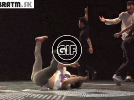 BRATM GIF: Umenie breakdance :D