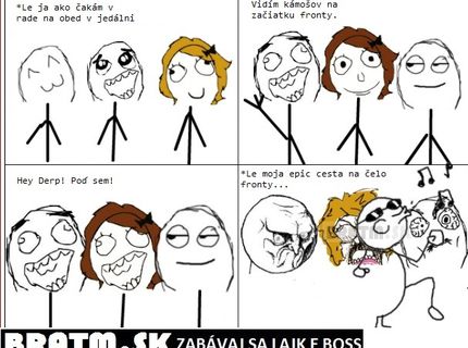 Ako čakám na obed v jedálni :D