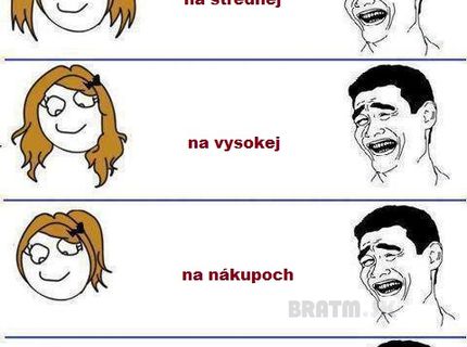 Dievčatá, chlapci a ich ÚČES :D :D