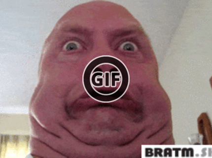 BRATM GIF: Fuu, tak toto je ksicht :D