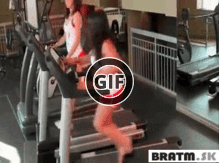 BRATM GIF: Slečna, toto je trošku nevhodná obuv ! :D