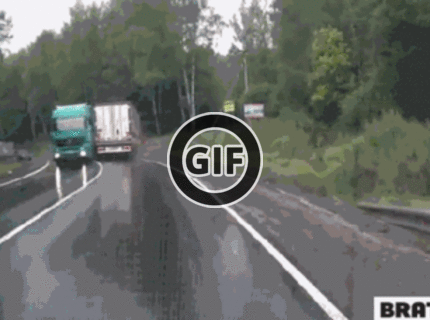 BRATM GIF: Nebezpečenstvo na cestách...