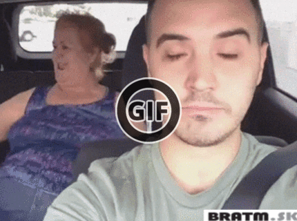 BRATM GIF: Hrôza v spätnom zrkadle :D