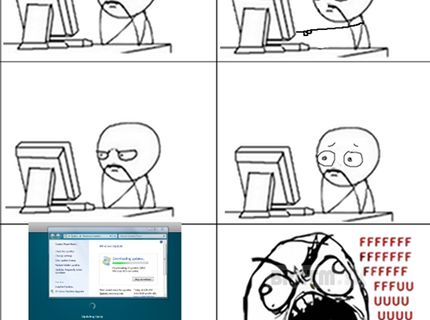 Keď po dlhom čase reštartujete váš PC :D