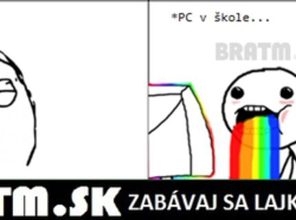 Ako to bolo kedysi zo školskými počítačmi? :D klikni :D