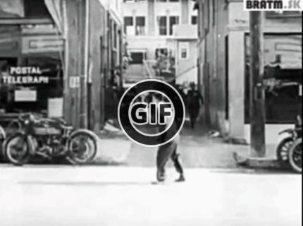 BRATM GIF: Dokonalý útek :D