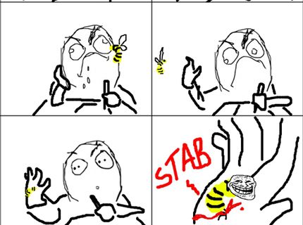 Pokus o učenie vonku :D