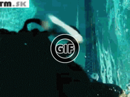 BRATM GIF:  Vodný skateboarding :D