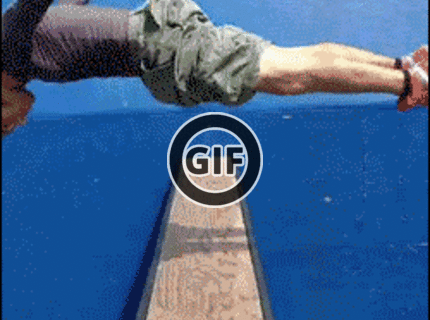 BRATM GIF: Trampolínový muž :D