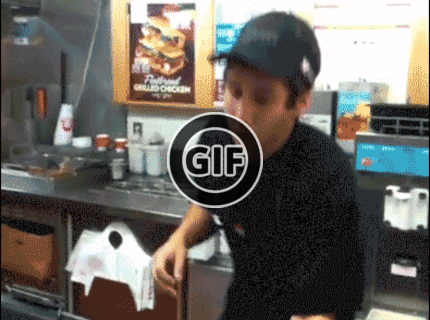 BRATM GIF: Krutý žart pre predavača :D