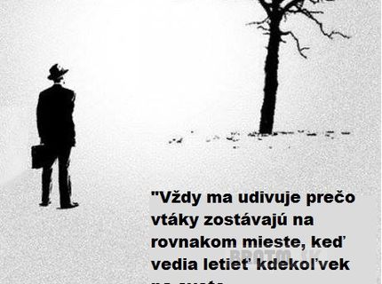 Otázka na zamyslenie :)