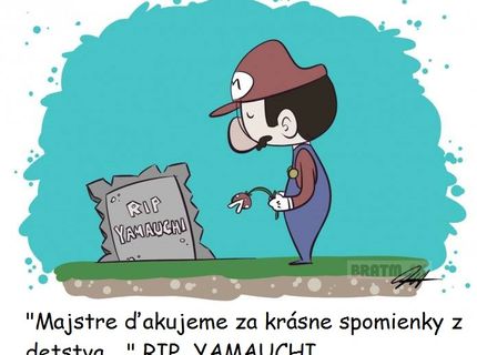 Šokujúca správa ! RIP ...  Vizionár najlepších nintendo hier zomrel :(