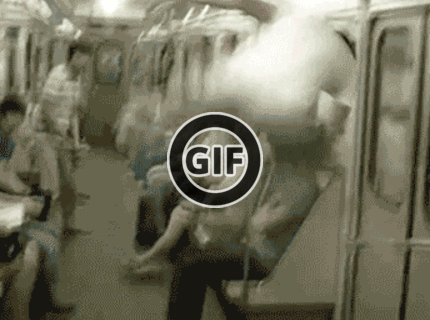 BRATM GIF : Super parkour v metre :D