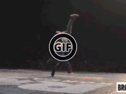 BRATM GIF: Úžasný breakdance, tak toto si zaslúži obdiv :)