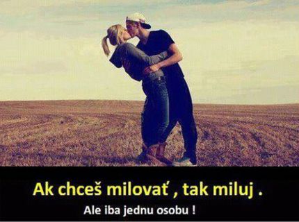 Iba takto je to správne