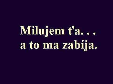 Škoda, že je to tak