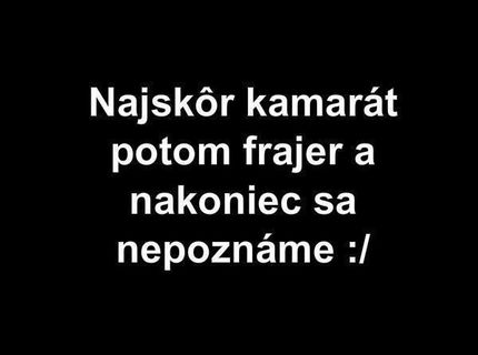 Smutný vývoj vzťahu